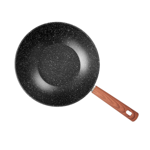 Poêle à frire multifonctionnelle en aluminium antiadhésif de 28 cm, facile à nettoyer, adaptée aux cuisinières à gaz et électriques - Product Image 3