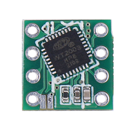 Módulo Reproductor de MP3 Waytronic WT2003HM05 con Capacidad de Voz Integrada de 900s, Compatible con Actualización de Programas UART, Módulo de Voz