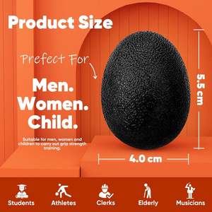 Treinador de Força para Mãos, Bola Antiestresse para Adultos e Crianças, Equipamento de Reabilitação para Pulso, Bola de Aperto Macia - Product Image 5