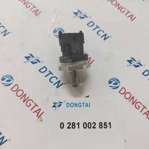 Capteur de pression de rampe de carburant 0 281 002 851 0281002851 pour 3974092 BG6X9F479CA/ VM 2T2906051B - Product Image 2