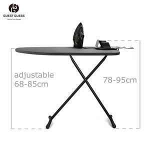 Tabla de planchar OEM personalizada con diseño moderno y patas plegables con gancho superior, resistente al calor para uso en hoteles, ropa al por mayor - Product Image 3