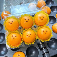 XEOLEO Machine à Gaufres Bulle Japonaise Commerciale 15 Trous Électrique Antiadhésive en Forme de Boule