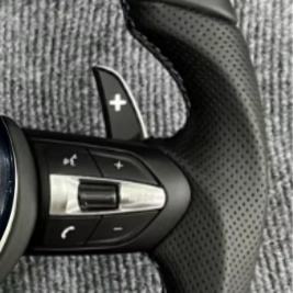 Gran oferta, volante deportivo de cuero para <span class=keywords><strong>BMW</strong></span> M3 M5 F10 F11 F12 F15 F16 F20 F21 F22 F30 <span class=keywords><strong>F31</strong></span> F32 F34 F35 F36 E84 E87 E90 E70 - Product Image 4