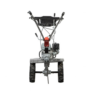Small Agriculture Mini <b>Cultivator</b> Air-Cooled 4-Stroke 7HP Gasoline Engine Farm Rotary Power Tiller Key Start - Product Image 1