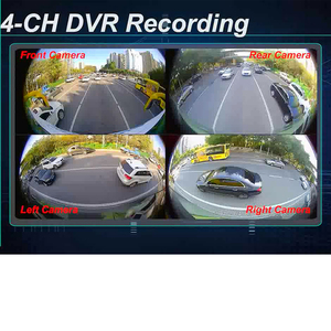 Système de surveillance panoramique 3D HD pour voiture SVW, 4 caméras, enregistrement DVR, vue à 360 degrés, vue aérienne - Product Image 5