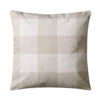 Housse de coussin en lin Vintage, taie d'oreiller de taille personnalisée, pour décoration de la maison, canapé et lit, housse de coussin