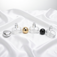 Botol Kaca Kosong Mini Lucu 15ml, Mewah Namun Terjangkau, Botol Parfum Kaca yang Dapat Disesuaikan dengan Tutup dan Kotak Kemasan