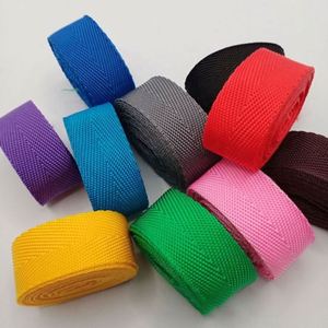 สายรัดโพลีโพรพิลีนสีสันสดใส ทนทานสูง แบบทอ  สายรัดใยโพลีโพรพิลีนแบบกำหนดเอง สำหรับสายสะพายไหล่และกระเป๋า - Product Image 6