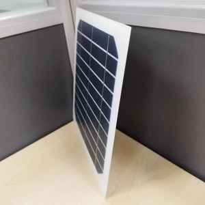 Panneau <span class=keywords><strong>solaire</strong></span> PERC IBC flexible compact léger 20W 18V 380x340mm, <span class=keywords><strong>panneaux</strong></span> photovoltaïques mono pour camion, traceur GPS, efficacité 18% - Product Image 1