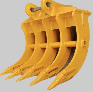 Prix d'usine : Accessoires d'excavatrice – Déchiqueteur de racines d'arbres, Brise-terre, Râteau pour excavatrices SK235, largeur 1,5 m et 1,8 m - Product Image 1