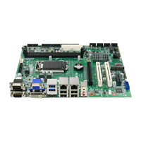 Carte mère industrielle Eip M-ATX, puce Intel H81, 4e génération I7/i5/i3, 2xDDR3, 4xSATA, LGA1150, serveur informatique