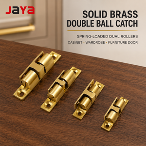 <span class=keywords><strong>AYA</strong></span> Chiusura a Doppia Sfera in Ottone Massiccio per Ante di Armadi e Mobili - Product Image 1