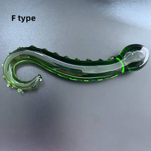 Vente en gros <span class=keywords><strong>de</strong></span> godets en cristal en forme d'hippocampe et <span class=keywords><strong>de</strong></span> jouets érotiques rose, violet, noir, vert, bleu pour le plaisir sexuel anal des femmes - Product Image 6