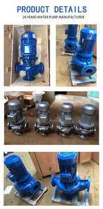 Bomba de Agua Eléctrica a Prueba de Explosiones, Bomba de Circulación de Agua Caliente, Oferta de Fábrica, Bomba Centrífuga Vertical para Tuberías - Product Image 6