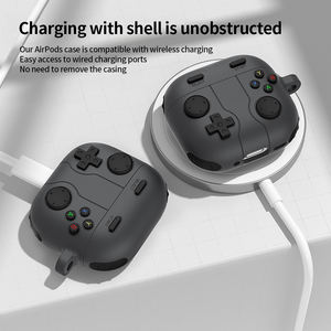 Funda creativa para auriculares con dibujos animados en 3D para <span class=keywords><strong>Apple</strong></span> <span class=keywords><strong>Airpods</strong></span> 4 ANC / 3 2 <span class=keywords><strong>Pro</strong></span>, funda de silicona suave con gancho - Product Image 4