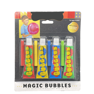 WBG Non Toxic Safe Elastic Plastic <b>Balloon</b> Magic Bubble Glue Paste Blowing Toy For Kids - Product Image 3