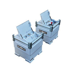 Sumac Metal Transcube Mobile Portable 3000l 1000l Gasoline Station <strong>diesel</strong> Petrol FuelCube tank with Pump Sale for Grenada - Product Image 1