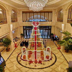 Al aire libre 41ft 44ft 47ft 50ft grande habitación Deluxe árbol de Navidad Torre gigante Árbol de la decoración de la Navidad - Product Image 1