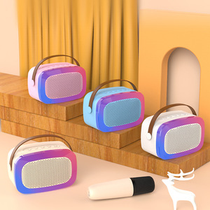 Ngoài trời <span class=keywords><strong>K8</strong></span> karaoke Loa không dây <span class=keywords><strong>Bluetooth</strong></span> máy Nhà Bên Hộp loa di động với mic loa ngoài trời - Product Image 5