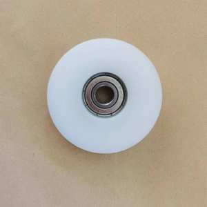 लकड़ी के साथ प्लास्टिक यू ग्रोव पल्ले पहियों - Product Image 3