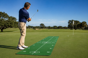 Custom Mini Nylon <b>Golf</b> Putting Mat Indoor Putting Green Practice Training Aid Carpet - Product Image 3