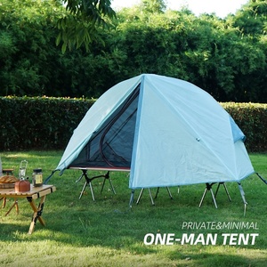 Polar Everest Portable pliable étanche moustiquaire personne seule hors sol lit tente pour randonnée en plein air sac à dos pêche - Product Image 6