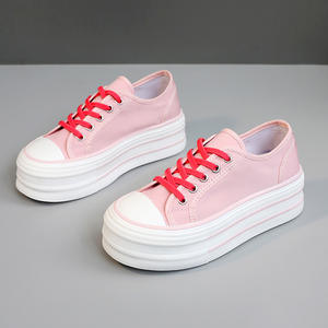 Mocasines Gruesos para Mujer, Primavera 2026, Directo de Fábrica, Antideslizantes, Cómodos, con Plataforma, Casuales, de Lona Blanca - Product Image 6