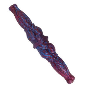 LUUK Customization Factory Price Double Penetration Liquid Silicone Sex Toy Kinky Double Head <b>Dildo</b> G-spot Stimulation for LGBT - Product Image 5