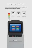 Quiosco de Pago Autoservicio Vertical con Lector de Códigos de Barras y Carcasa Metálica de Pie para Bancos.