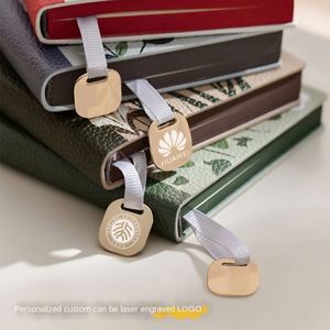 A6 Litchi Pattern Notebook High-End Office Work/Business Meeting Record Notepad Soft Leather Pocket <b>Journal</b> Customizable Logo - Product Image 4