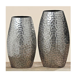 Vase en aluminium de haute qualité martelé Design moderne pour décor de mariage urnes planteur Pots de fleurs décor de jardin - Product Image 1