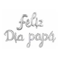 Ballons en aluminium de 16 pouces pour la fête des Pères et des Mères, en gros, avec inscription 'Feliz Dia Papa & Mama'