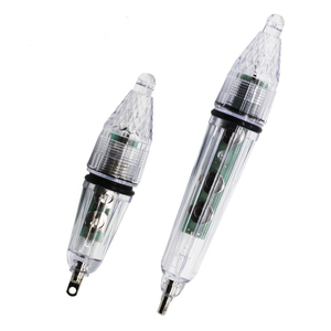 12/17cm Mini Deep Drop <span class=keywords><strong>LED</strong></span> Đèn đánh cá đèn 5 màu Flash lure hiệu quả màu xanh lá cây màu xanh dưới nước Flash mồi cá mực IP68 - Product Image 1