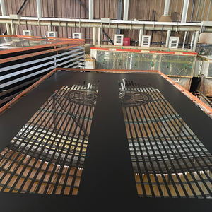 거울 에칭 ss 엘리베이터 문 패널 1.2mm 두꺼운 14 게이지 316 스테인레스 스틸 5x10 시트 - Product Image 6