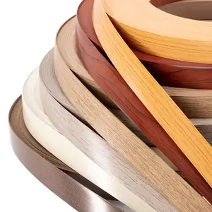 Banyuan Furniture Fitting And Accessories PVC Edge Banding Tape Plastic Edge Trim For MDF