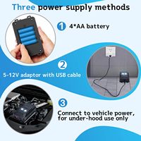 Répulsif de souris à ultrasons 3 en 1 pour moteur de voiture, protection à long terme, répulsif de rongeurs et rats ennemis