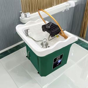 Ensemble de meubles de salon Beaut meubles de salon de beauté chauffants pour le lavage shampooing portable bassin de shampooing Basi pour salon - Product Image 3