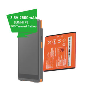סוללת ליתיום-יון <span class=keywords><strong>3.8V</strong></span> <span class=keywords><strong>2500mAh</strong></span> תחליפית של Cowon Wholesale, דגם FR020, למסוף התשלום SUNMI P2 Mini - Product Image 1