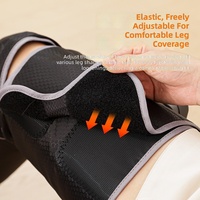 Bottes de massage des jambes à compression d'air chauffées, rechargeables par USB, thérapie par pression pour la circulation