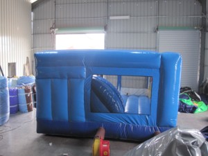 Castillo Inflable con Forma de Pez Oceánico y Tobogán para Alquiler Comercial en Fiestas - Product Image 4
