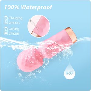 Colorful Medium ZC-20240508-16 Female Mini Wand <b>Vibrator</b> with Powerful Clitoral Stimulation and Massager - Product Image 4