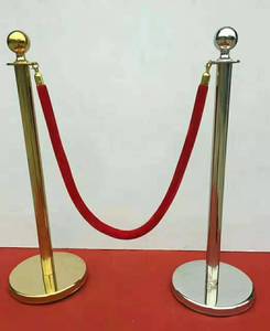 Fabrika toptan Stanchion kemer bariyer korkuluk standı kuyruk kapalı kalabalık kontrolü halat Stanchions - Product Image 2
