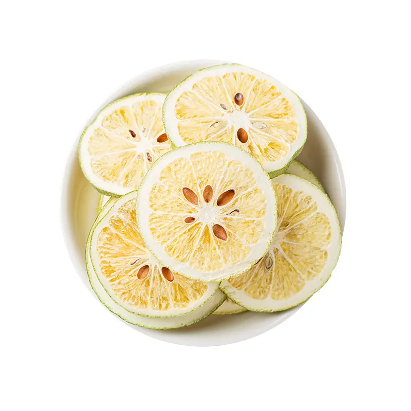 Frutta secca ingredienti tè liofilizzato limone verde