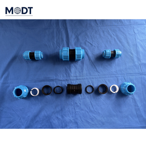 PP-Kompressionsarmaturen PN16 Polypropylen-T-Stück Winkelstück Kupplung Schnellkupplung für Sanitär- und Bewässerungsanlagen mit Gusskopf - Product Image 3