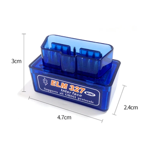 <span class=keywords><strong>Interface</strong></span> 16 broches V2.1 ELM327 OBD2 <span class=keywords><strong>Mini</strong></span> lecteur de code Outil de diagnostic BT Scanner de voiture pour Android Diagnostic-Tool OBDII OBD 2 - Product Image 2