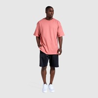 T-shirts en tricot uni pour hommes, séchage rapide, décontractés, manches courtes, respirants, 100 % coton, anti-plis, impression de logo personnalisée