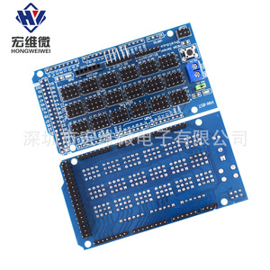 Carte d'extension de capteurs Hongwei MEGA Sensor Shield V1.0 V2.0 pour la démonstration et le prototypage Arduino - Product Image 4