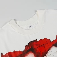 Haute qualité milliardaire hommes t-shirts Clown impression poids lourd plaine créateur de mode dessin animé Logo Streetwear t-shirt pour
