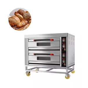 Four à pizza électrique à 2 étages et 4 plateaux pour appareils de cuisine Four de boulangerie - Product Image 1