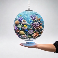 Pantalla LED Esférica Mini para Interiores, Precio de Fábrica 2026, P1.86, Diámetro de Globo 0.3m/0.4m, Pantalla LED en Forma de Esfera para Cantina